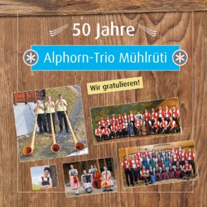 50 Jahre / Wir gratulieren